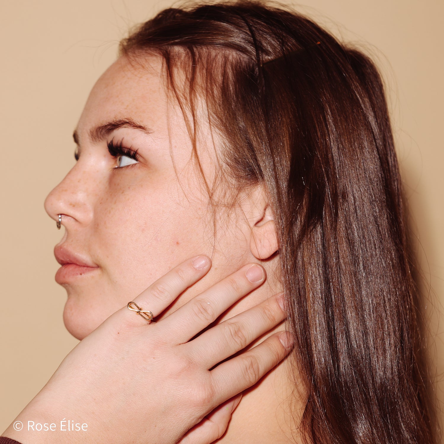 Aurelia - 18k Gold Bow Ring