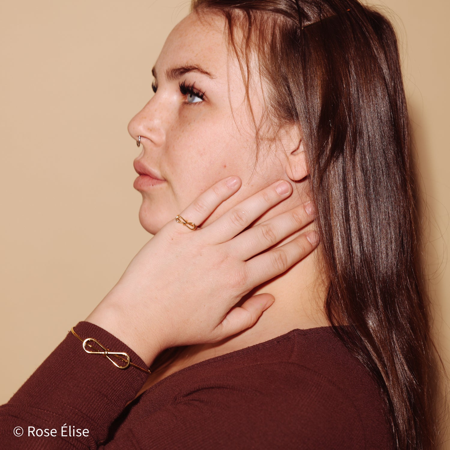 Aurelia - 18k Gold Bow Bracelet