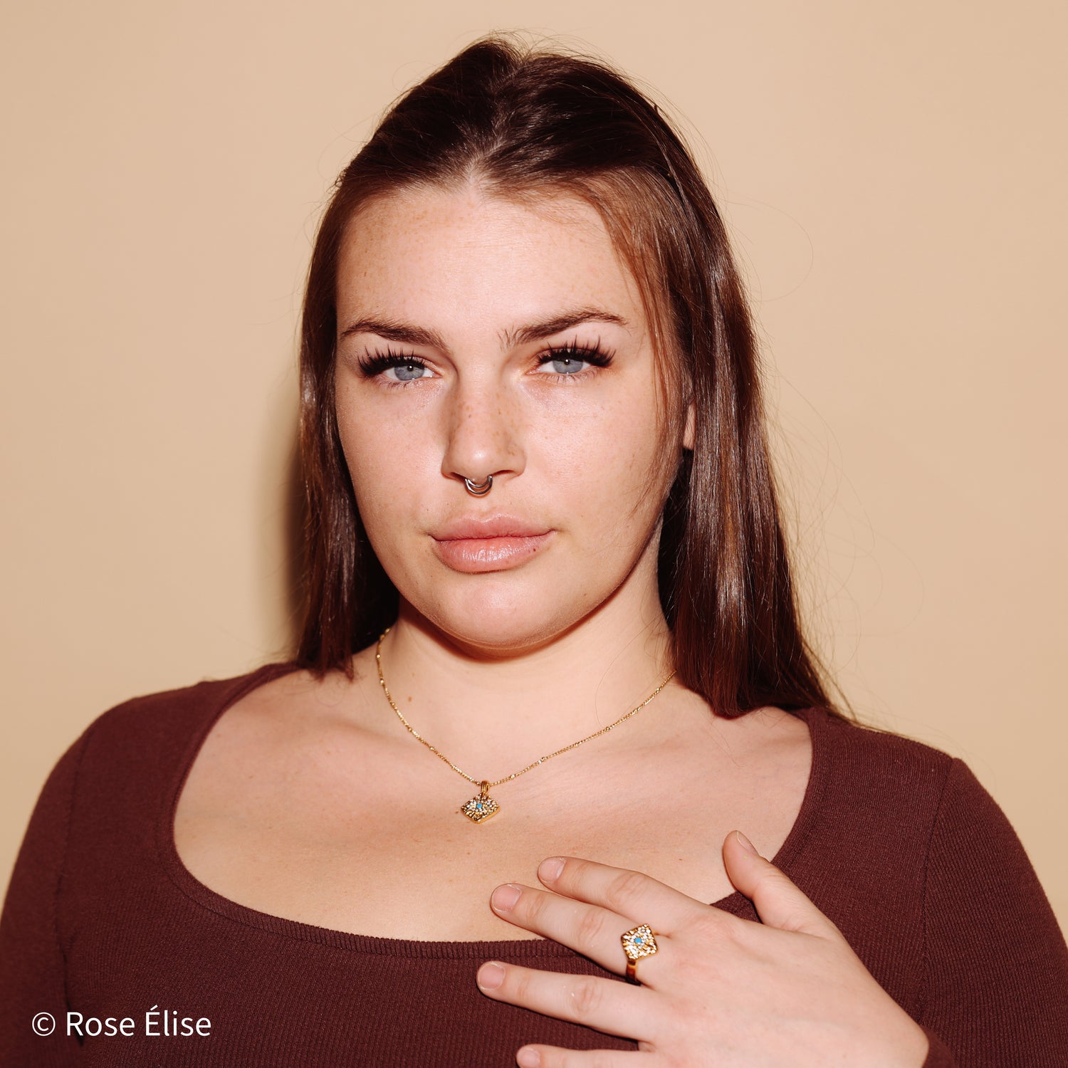 Celestia - 18k Gold Czech Diamond Ring