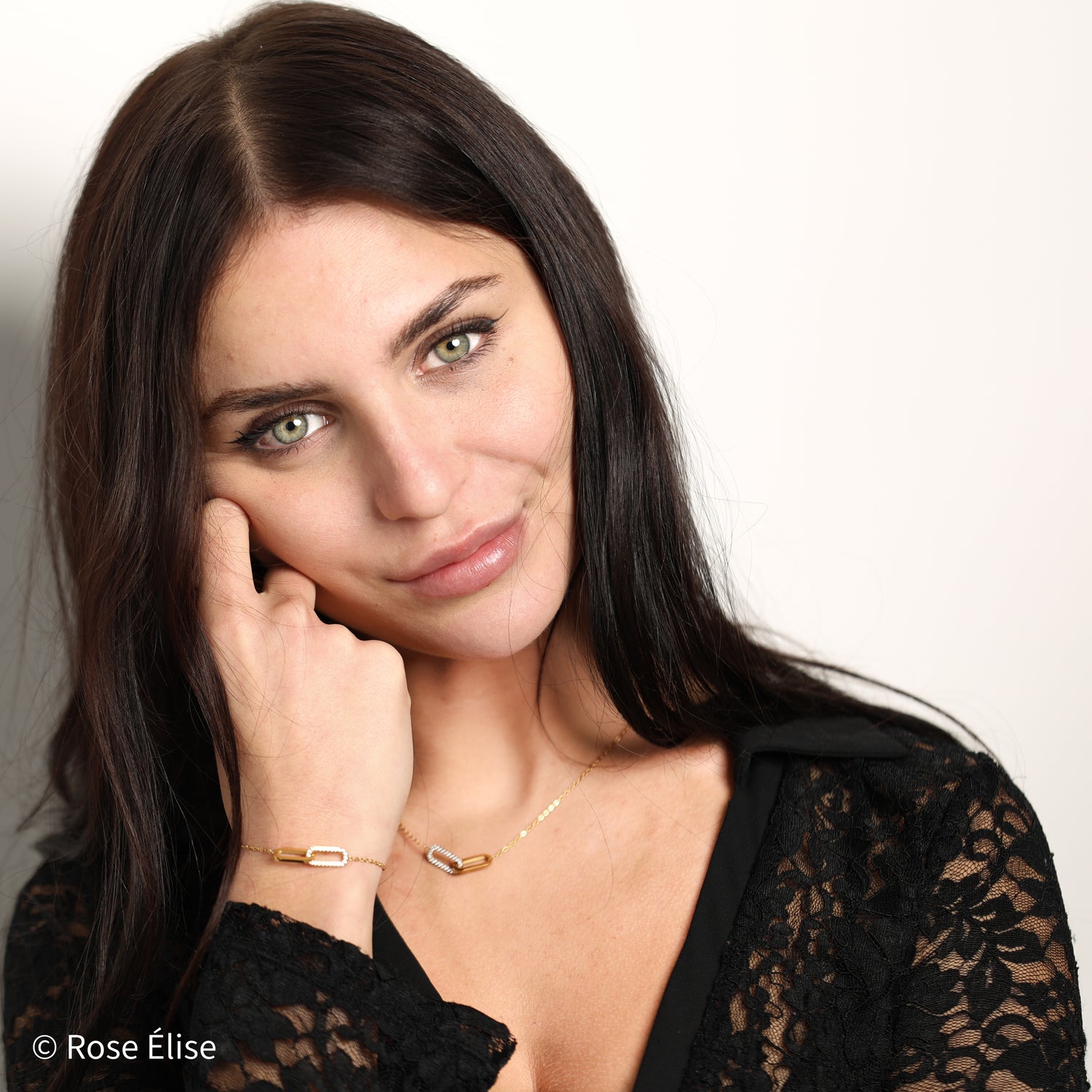 Legame - 18k Gold Interlocking Heart Necklace