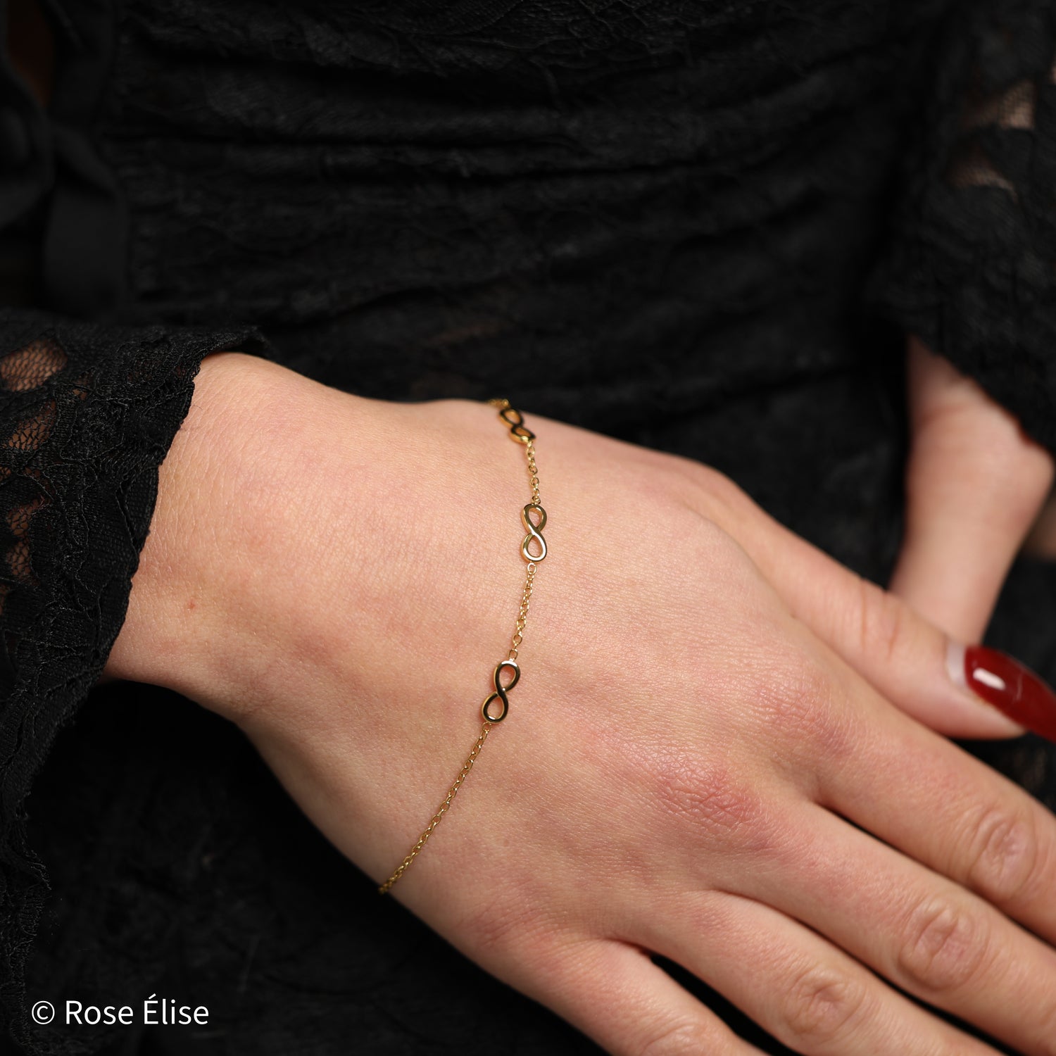 Éternel - 18k Gold Infinity Symbol Bracelet