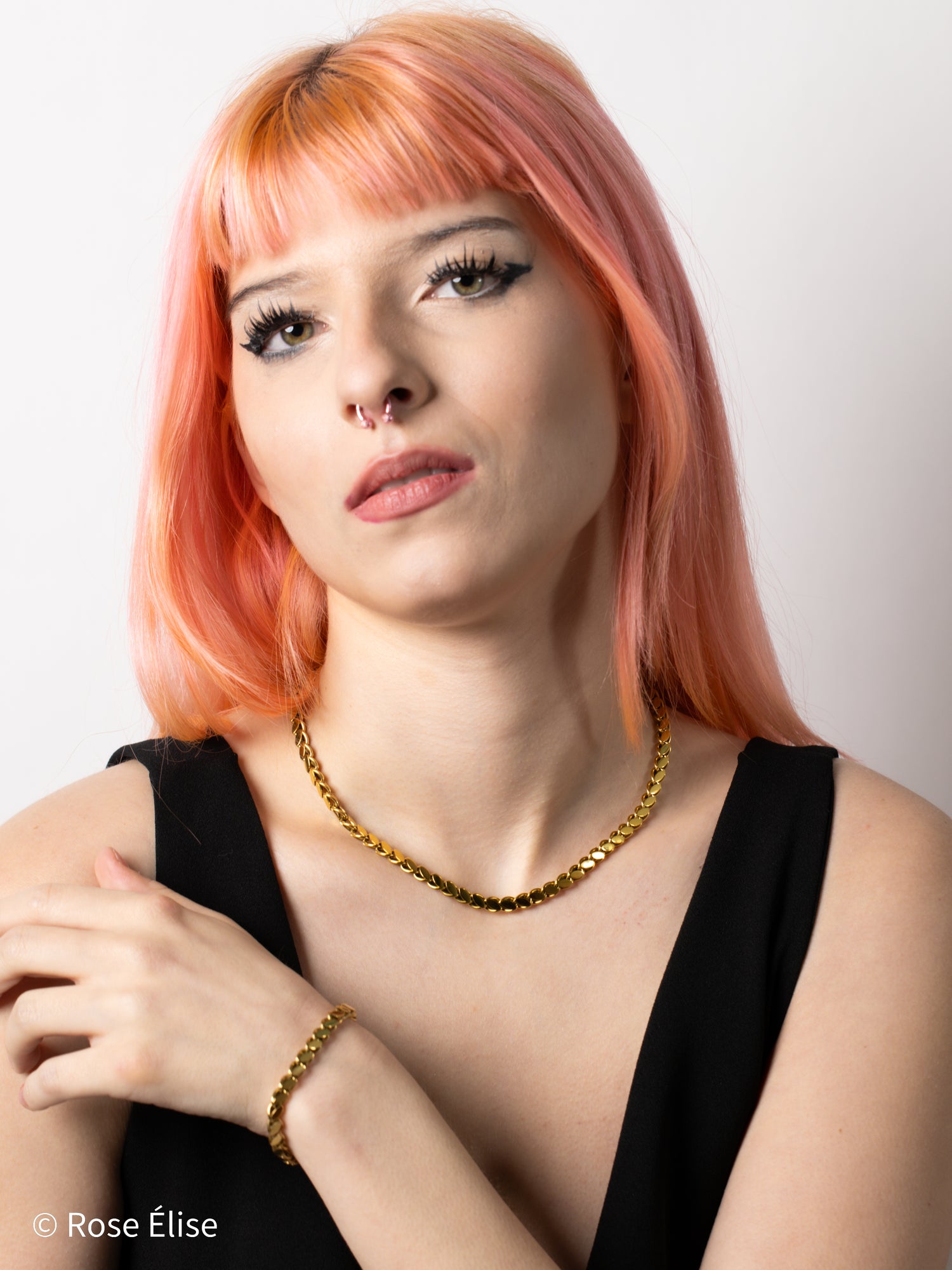 Audace - 18k Gold Curb Chain Necklace