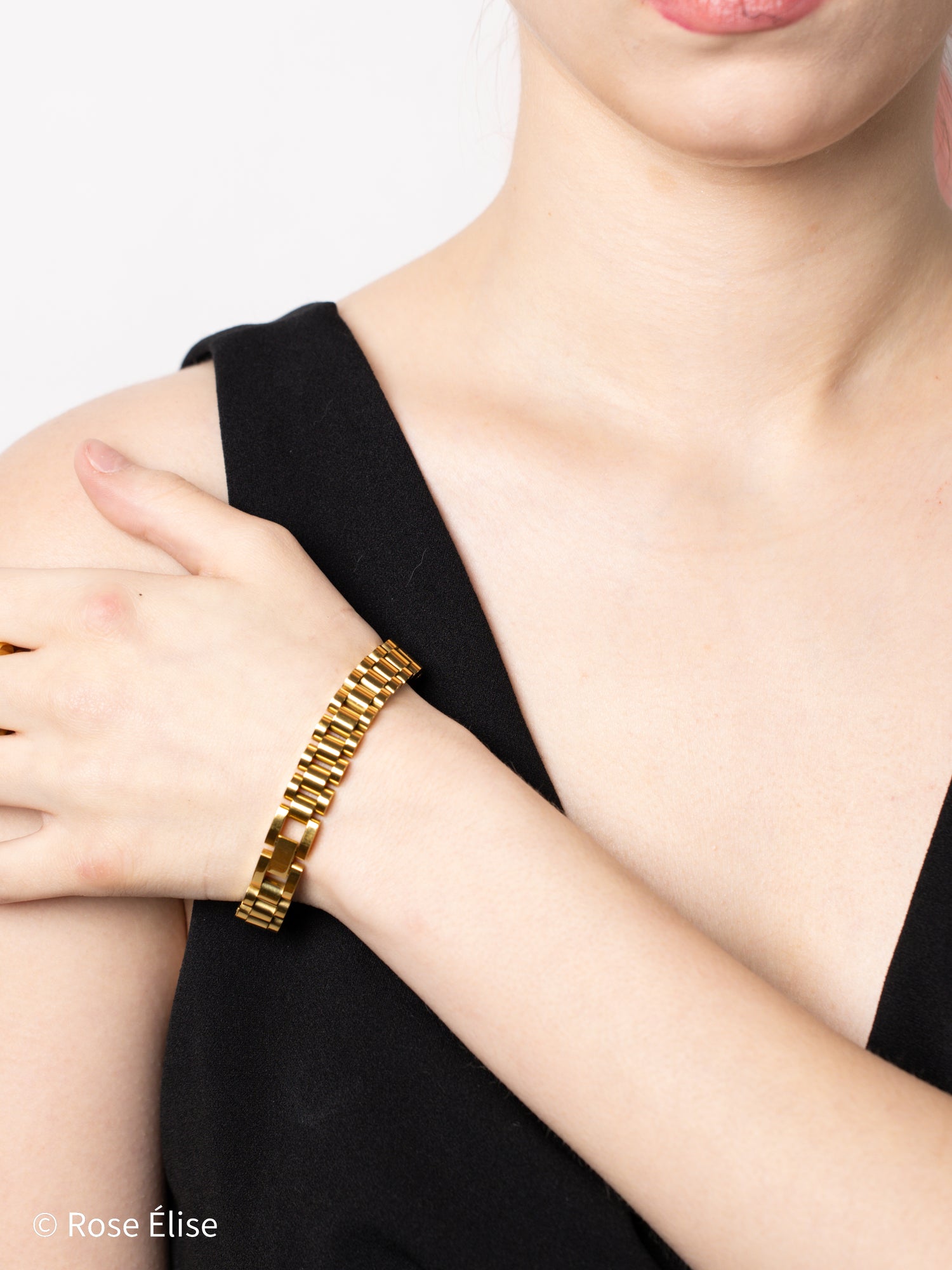 Majesté - 18k Gold Watch-Link Bracelet