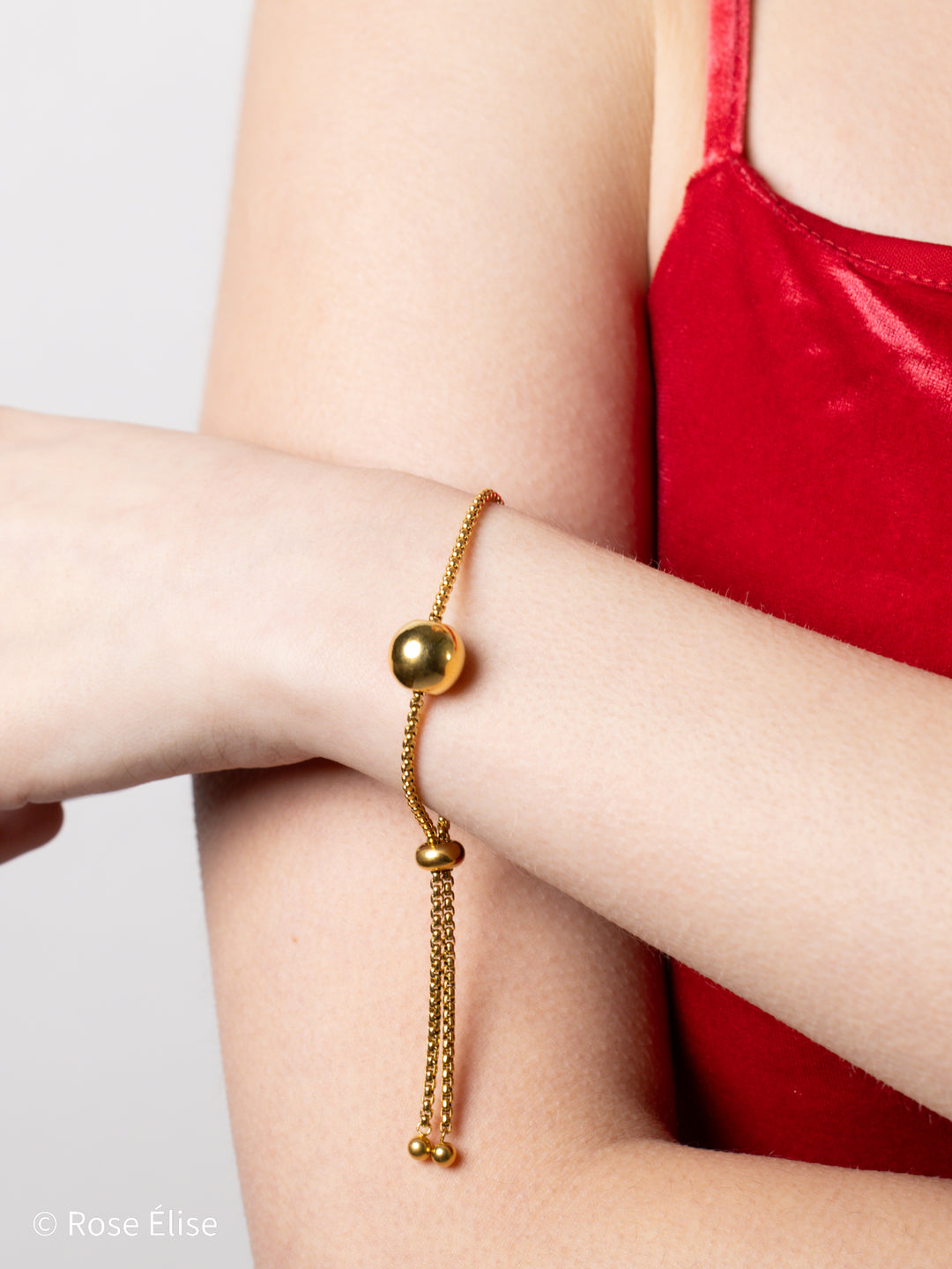Sfera - 18k Gold Sphere Bead Bracelet