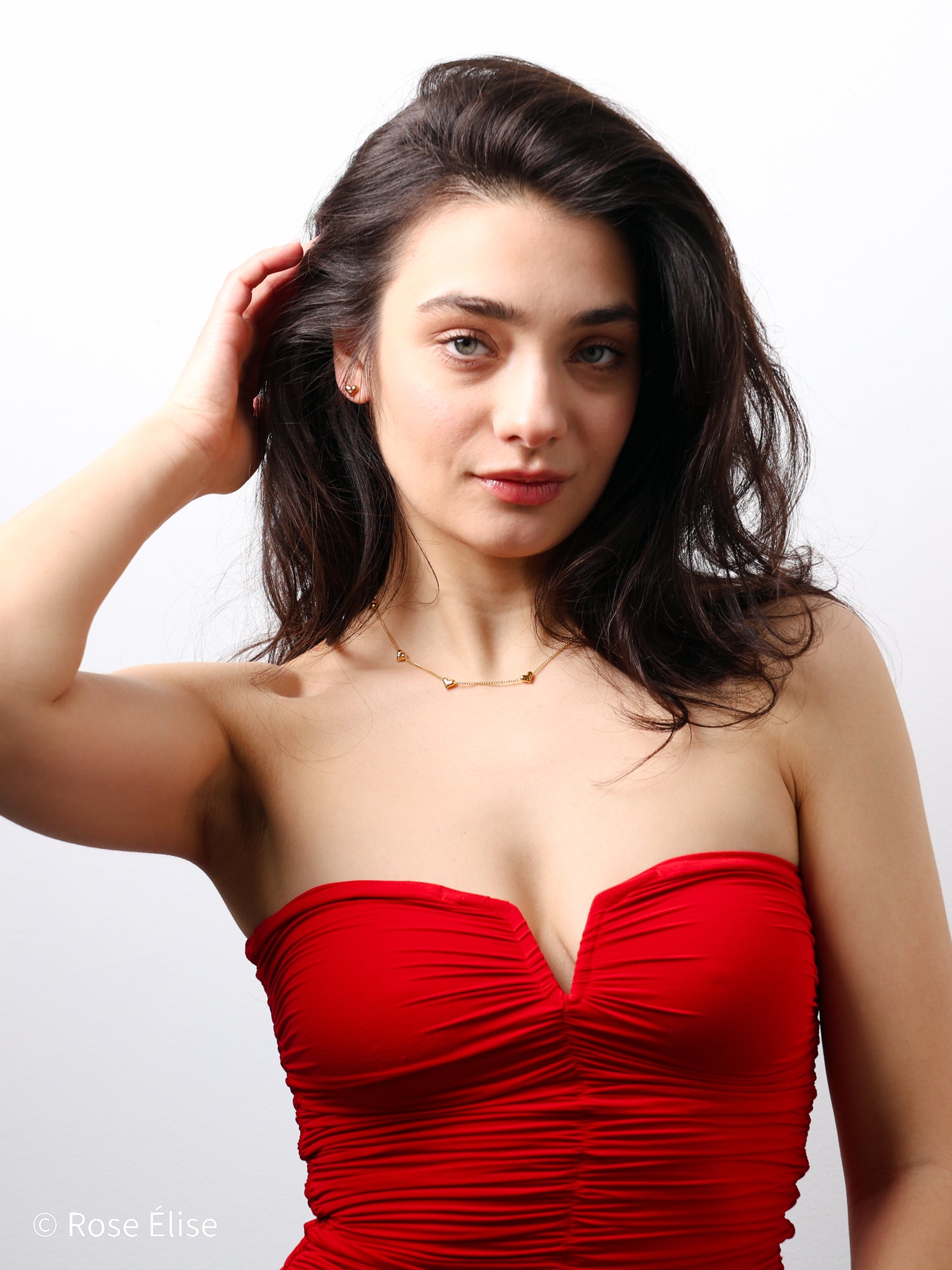 Adoré - 18k Gold Heart Charm Necklace