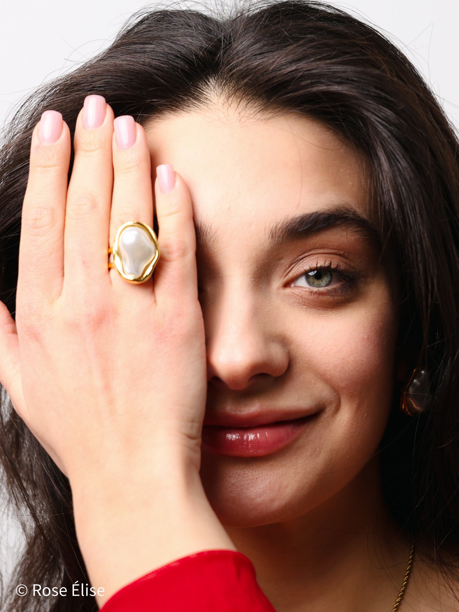 Baroque - 18k Gold Baroque Pearl Ring