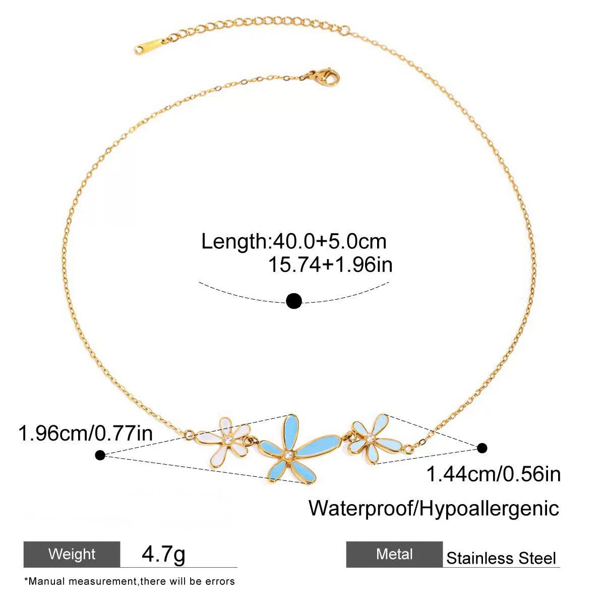 Libellule - 18k Gold Enamel Dragonfly Necklace